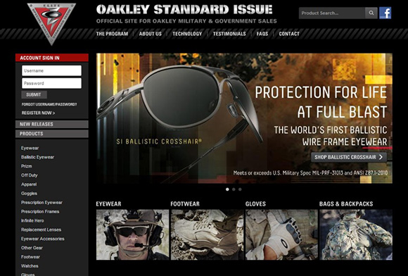 Oakley Military \u0026 Government Sales 