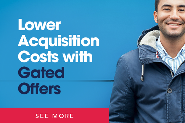 Lower Acquisition Costs with Gated Offers